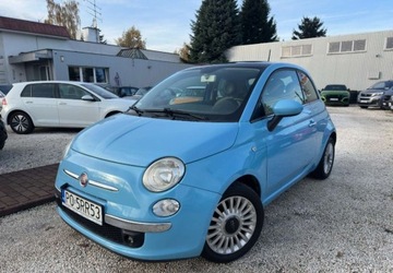 Fiat 500 II Seria 1 0.9 SGE S&amp;S 85KM 2012 Fiat 500 FIAT 500 0.9 TwinAir Panorama dach Benzyna 85KM