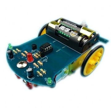 Mini robot jeżdżący D2-1 - inteligentny robot DIY KIT - podwozie robota, dw
