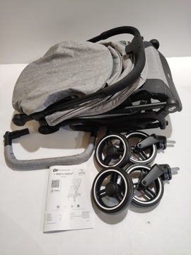 Коляска Kinderkraft Indy, легкая, серая