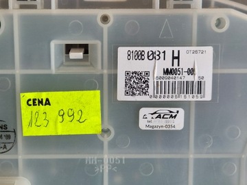 BUDÍKY PŘÍSTROJOVÁ DESKA COLT MITSUBISHI OE 8100B081H