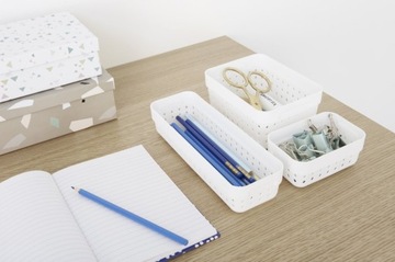 Корзина, корзина, ящик, контейнер SEOUL M Белый