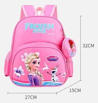 Школьный рюкзак + сумочка в детский сад в школе для девочек FROZEN