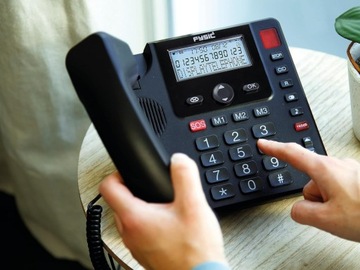 Беспроводной телефон Fysic FX-3940 SENIOR с ЖК-экраном без громкой связи SOS