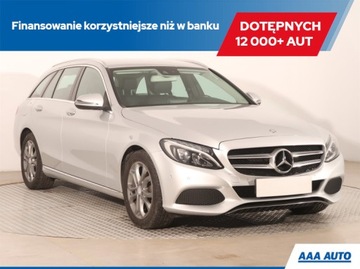 Mercedes Klasa C W205 Kombi 180 156KM 2016 Mercedes C C 180, Automat, Skóra, Navi, Klima