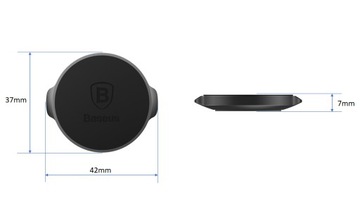 Baseus — ПЛОСКИЙ магнитный автомобильный держатель для платы телефона в кабине