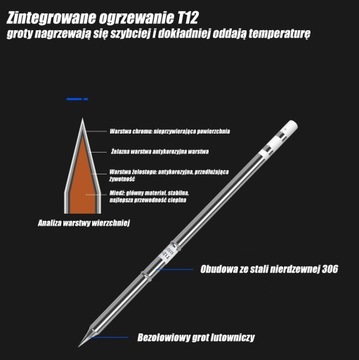 ПАЯЛЬНАЯ СТАНЦИЯ T12A TIP 75W SLEEP МЕНЮ ПРОГРАММА