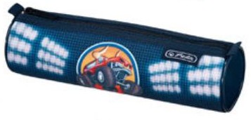 PIÓRNIK KOSMETYCZKA TUBA HERLITZ OKRĄGŁA SMART MONSTER TRUCK