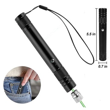 Лазерная зеленая USB-лазерная указка - очень