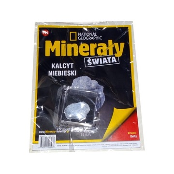 Minerały świata 115 KALCYT NIEBIESKI National Geographic