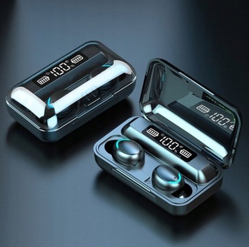 БЕСПРОВОДНЫЕ НАУШНИКИ BLUETOOTH 5.1 + POWERBANK