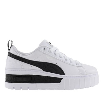 Buty Damskie sneakersy PUMA MAYZE WEDGE młodzieżowe białe wygodne