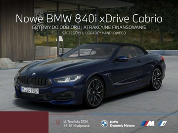 BMW Seria 8 II Coupe Facelifting 3.0 840i 333KM 2025 BMW Seria 8 840i xDrive Cabrio 333 KM - Gotowy do Odbioru - Kamera 360 3.0