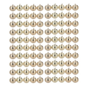 100 ГВОЗДЕЙ ДЕКОРАТИВНЫХ ДЛЯ ОБИВКИ, 16x11