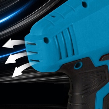 Аккумуляторная сабельная пила 21 В с эргономичной ручкой и зарядным устройством