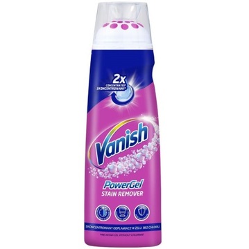 VANISH SKONCENTROWANY ODPLAMIACZ W ŻELU POWER GEL STAIN REMOVER 200ml