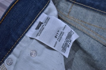 LEVIS 511 Męskie Spodnie Jeansowe Jeansy W32 L30