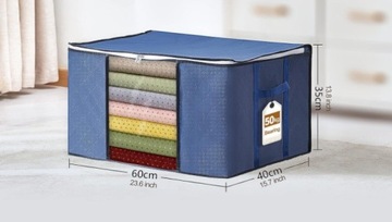 4X СУМКА ДЛЯ ХРАНЕНИЯ ОДЕЖДЫ-ОРГАНИЗАТОРА 84 Л