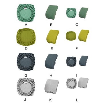 Pokrowiec na krzesło Narzuta Elastyczne siedzenie