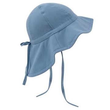 Kapelusz bambusowy plażowy Samiboo Denim 6-18 m-cy