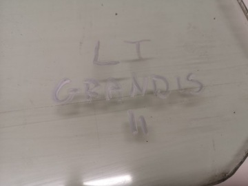 MITSUBISHI GRANDIS 03-11 SKLO (OKNO) LEVÝ ZADNÍ