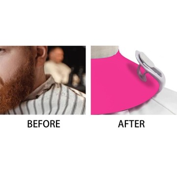 Силиконовая режущая шея с розовыми пряжками