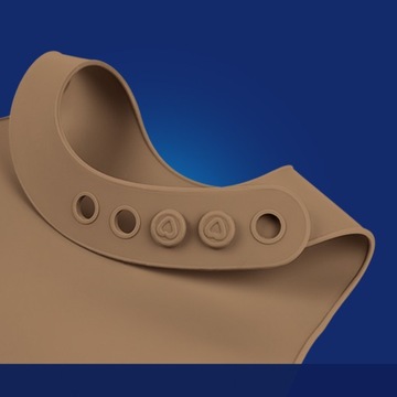 Силиконовый нагрудник LOVI Granola с карманом.