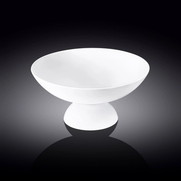 Wilmax белое фарфоровое блюдо, ваза для фруктов, 24*12 см