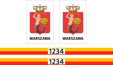 Magnes Reklama magnetyczna na auto TAXI Warszawa