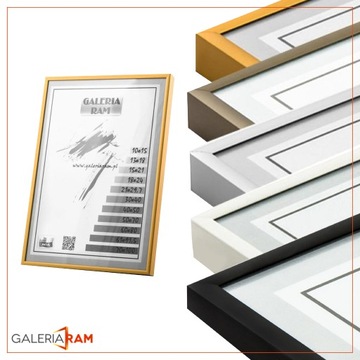 АЛЮМИНИЕВАЯ рама alu G-PUZZLE 48x34см с оргстеклом ANTI-REFLEX Gallery Frame