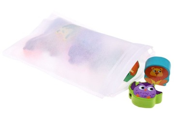 Деревянные БЛОКИ-БУСИНЫ животные для вышивки фигурок-пазлов