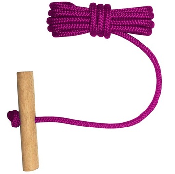 Ручка саней со шнурком 1,5 м - разные цвета.