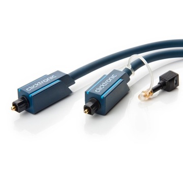 Оптический кабель CLICKTRONIC Toslink + реклама. Джек 3м ПРО