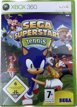 SEGA SUPERSTARS TENNIS płyta ideał- cib XBOX 360