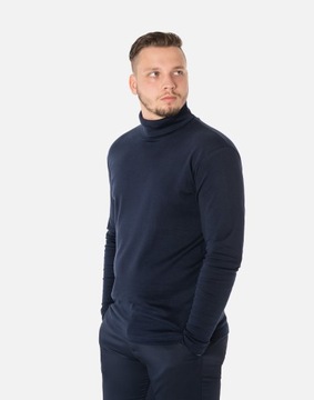 Golf Sweter Męski 100% Bawełna Półgolf 5347-2 XXL