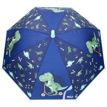 PARASOL PRZECIWDESZCZOWY DLA DZIECI DINOZAUR DINO NAVY PRET