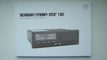 VOLVO FH Руководство по польскому языку для Volvo FH 2012 + тахограф + ЧЕХОЛ + ярлык