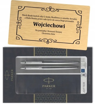 PARKER długopis ołówek GRAWER TABLICZKA KOMUNIA