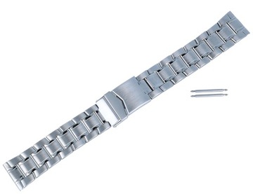 STALOWA BRANSOLETA Diloy 20mm srebrna elegancka