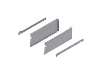 szuflada METABOX częściowy wysuw, 25 kg, 350 mm, H