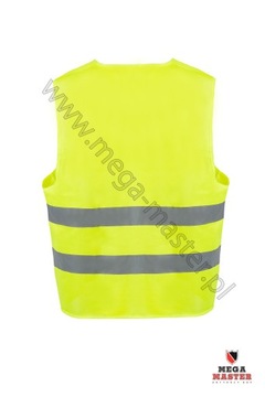 ПРЕДУПРЕЖДАЮЩИЙ СВЕТООТРАЖАЮЩИЙ ЖИЛЕТ ЖЕЛТЫЙ