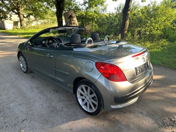 Peugeot 207 CC 1.6 THP 150KM 2008 PEUGEOT 207 CC 1.6 16V Turbo 150 KM Roland Garros, zdjęcie 7