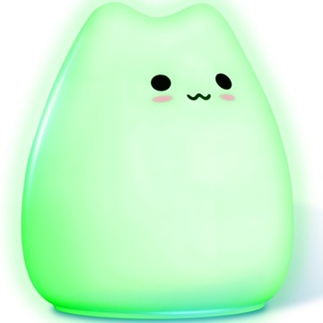 НОЧНИК ДЛЯ ДЕТЕЙ KITT, LED, ЦВЕТНОЙ СИЛИКОН