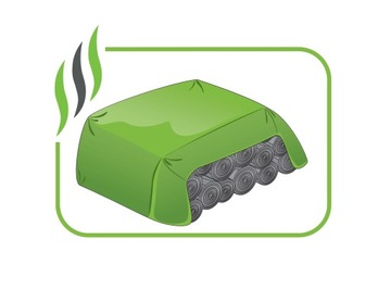 PLANDEKA GRUBA MOCNA PŁACHTA MROZOODPORNA 4X5 UV+ SAMOCHÓD WODOODPORNA