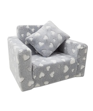 ДЕТСКОЕ СИДЕНИЕ, СКЛАДНОЙ, ПЛЮШЕВЫЙ СТУЛ, ПУФА