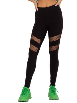 Legginsy Z Siateczką XL KC31206 *shein Szare - Ceny i opinie 