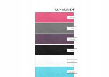 RAJ 1 PLUS ze stelażem - różowy POŁYSK MDF