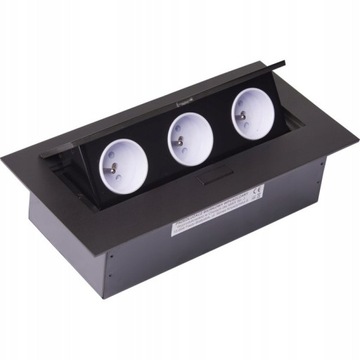 РОЗЕТКА RECORTISE, СКРЫТАЯ В СТОЛЕШНИЦЕ GTV