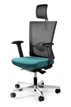 Krzesło Ergonomiczne FORTE Zielone Fotel Obrotowe