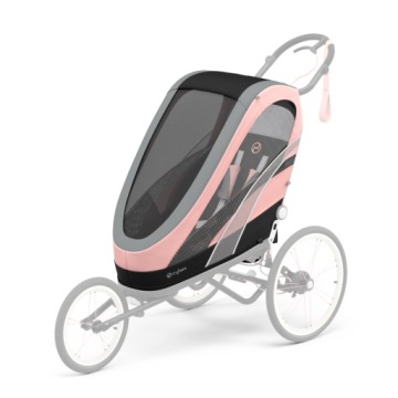 Cybex Zeno Сидіння Причепа Для Велосипеда Cybex Sports Сріблястий Рожевий