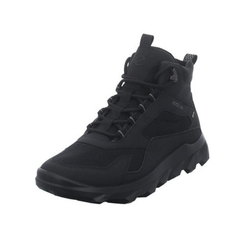 Ecco Męskie botki Mx Mid Gore-tex, Czarny/czarny,